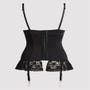 Corset porte-jarretelles Seduce Me noir