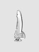 Gode avec testicules 19 cm King Cock Clear
