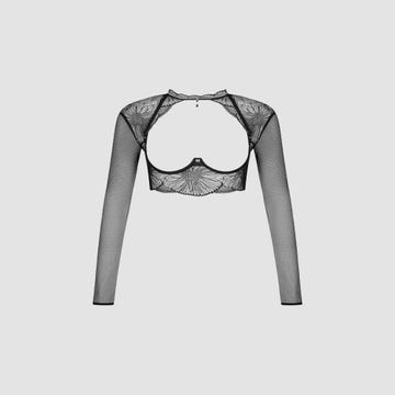 Top ouvert Mibelia noir
