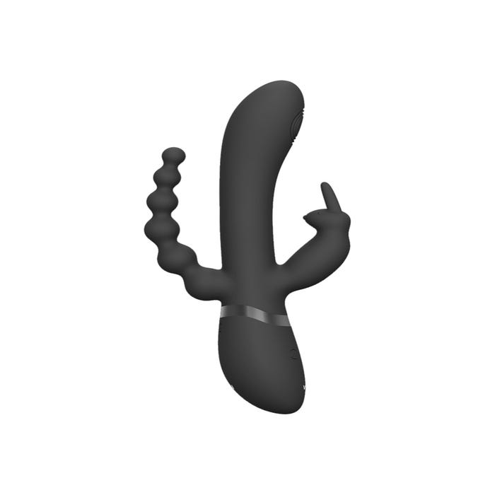 Vibromasseur rabbit double pénétration Rini