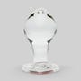 Plug anal en verre Sensual Glass coeur medium