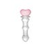 Dildo en verre Beaded Heart Sensual Glass