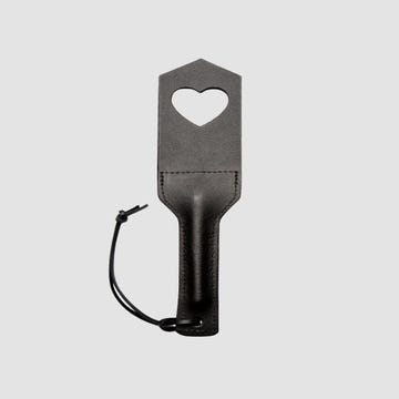 Paddle coeur en cuir Deluxe DOMINIX