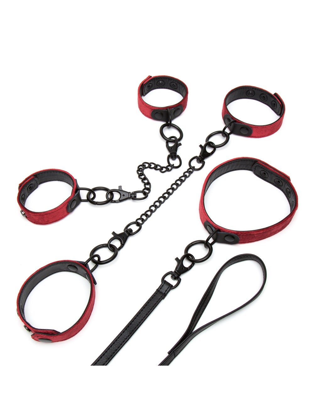 Kit d'attache collier et menottes Ruby 3 pièces 2