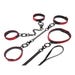 Kit d'attache collier et menottes Ruby 3 pièces