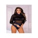 Body manches longues Drimina bleu & noir