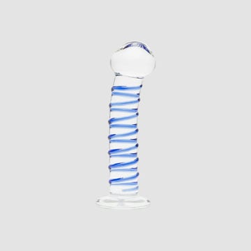 Dildo en verre à spirale Sensual Glass