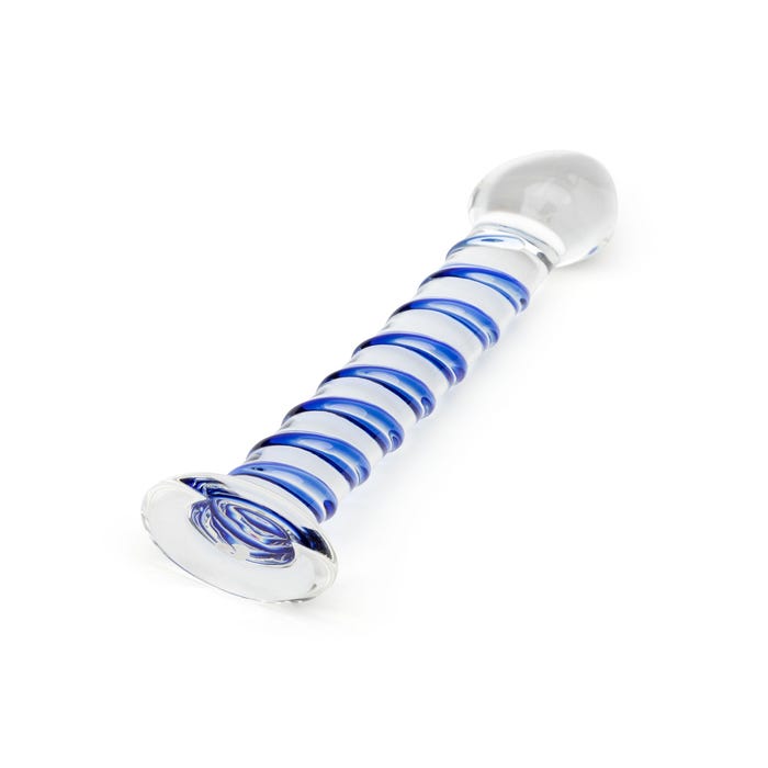 Dildo en verre à spirale Sensual Glass