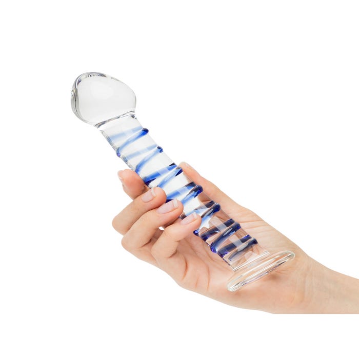 Dildo en verre à spirale Sensual Glass