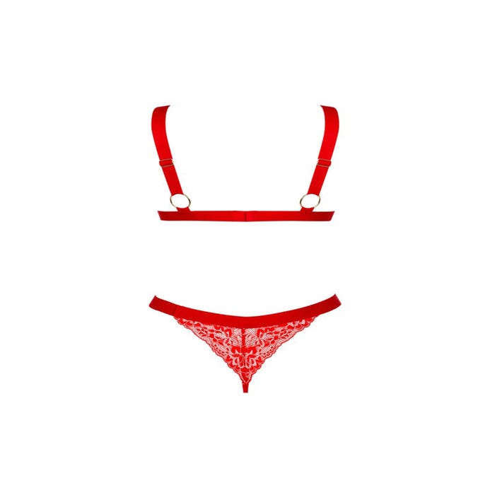 Ensemble 2 pièces Elianes rouge