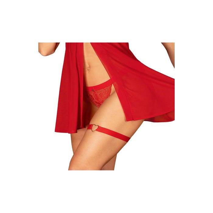 Jarretière Elianes rouge 