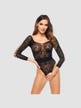 Body ouvert Dinora noir  