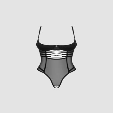 Body Roxelia Ouvert  Noir