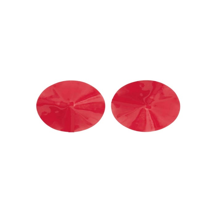 Cache-tétons Gloss rouge