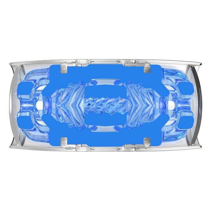 Masturbateur Quickshot Turbo Blue Ice