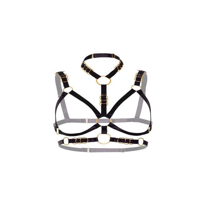 Soutien-gorge harnais & anneaux   