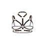 Soutien-gorge harnais & anneaux   