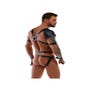 Body harnais & menottes noir