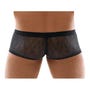 Boxer boutons dentelle noir