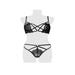 Ensemble 2 pièces dentelle 21003 Romantic noir 