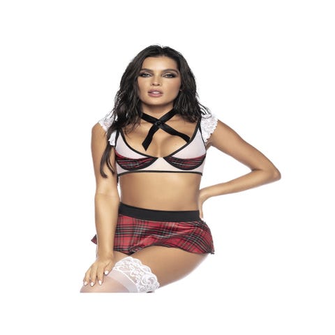 Costume étudiante à carreaux 6000 Fantasy Wear 