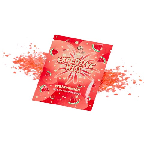 Sucre pétillant Explosive Kiss pastèque