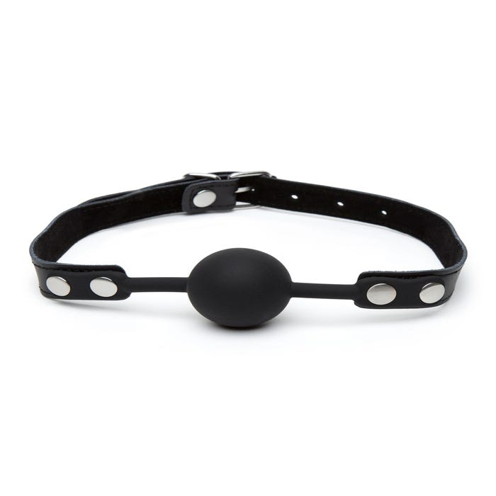 Bâillon boule silicone medium Bondage Boutique