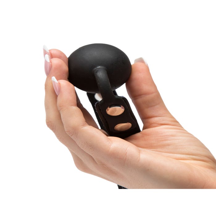 Bâillon boule silicone medium Bondage Boutique