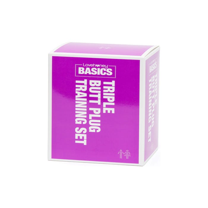 Kit plug anal Triple Training BASICS