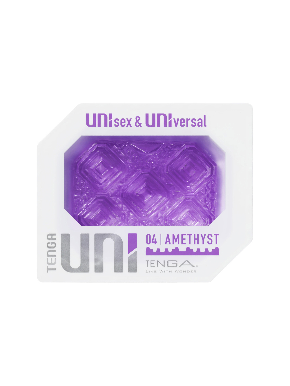 Masturbateur mini unisexe Tenga Uni Amethyst main product photo