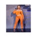 Ensemble 2 pièces CR4661 dentelle orange