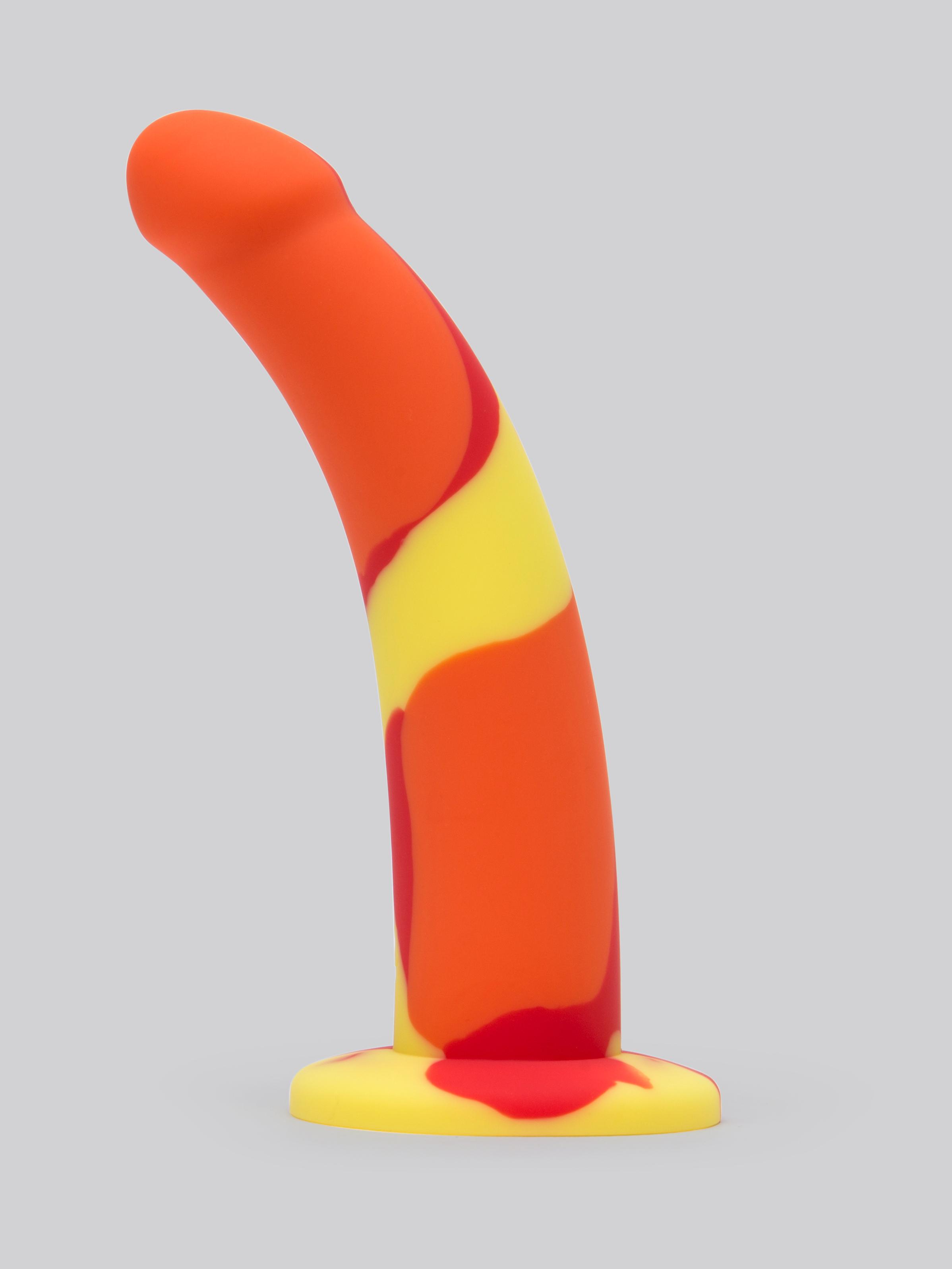 Dildo ventouse silicone 17,8 cm Earth and Fire