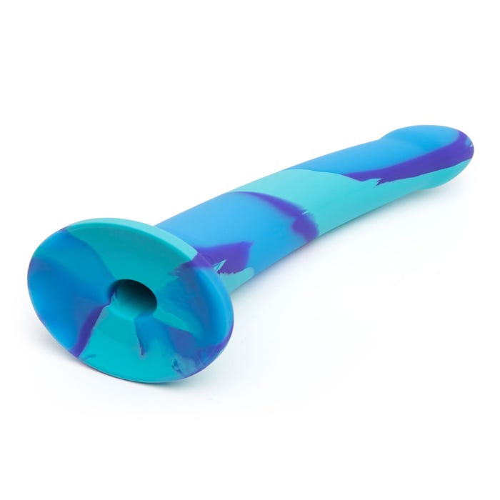 Dildo ventouse silicone 17,8 cm Air and Water