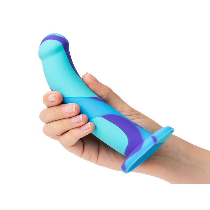 Dildo ventouse silicone 17,8 cm Air and Water
