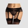 Porte-jarretelles Delice noir