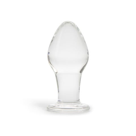 Plug anal en verre Pure Sensual Glass medium