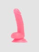 Gode ventouse phospho rose 15,2 cm BASICS
