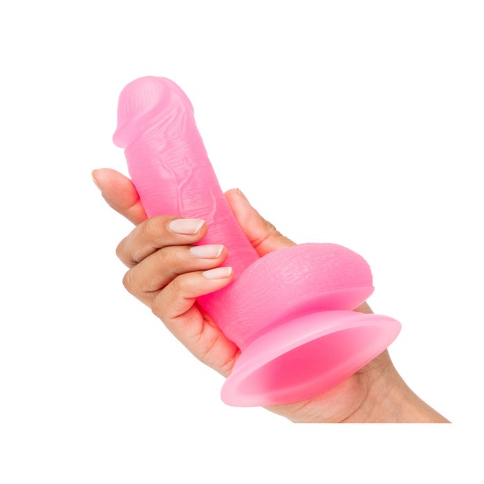 Gode ventouse phospho 15,2 cm BASICS