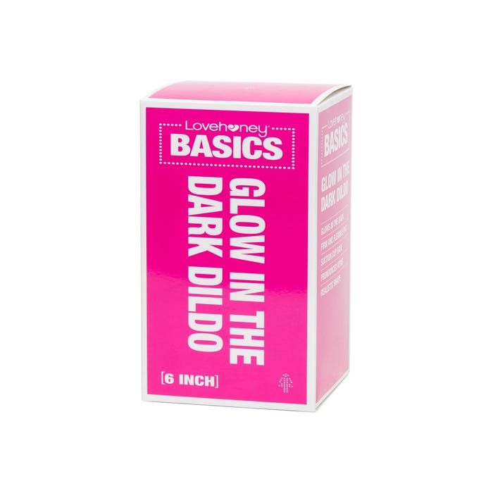 Gode ventouse phospho 15,2 cm BASICS