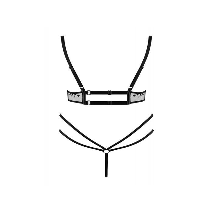 Body Leona wetlook noir