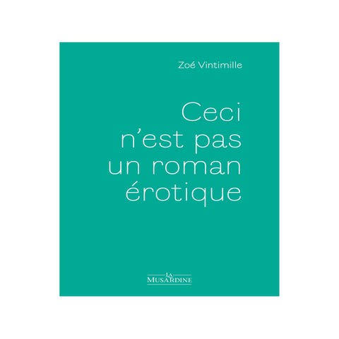 Ceci n'est pas un roman érotique