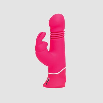 Vibromasseur rabbit va-et-vient rechargeable