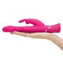 Vibromasseur rabbit va-et-vient rechargeable