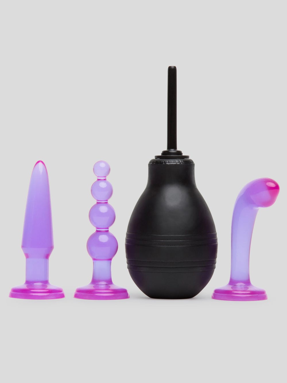 Kit plug anal Play BASICS 4 pièces main product photo
