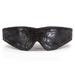 Masque doublé fausse fourrure Black Rose