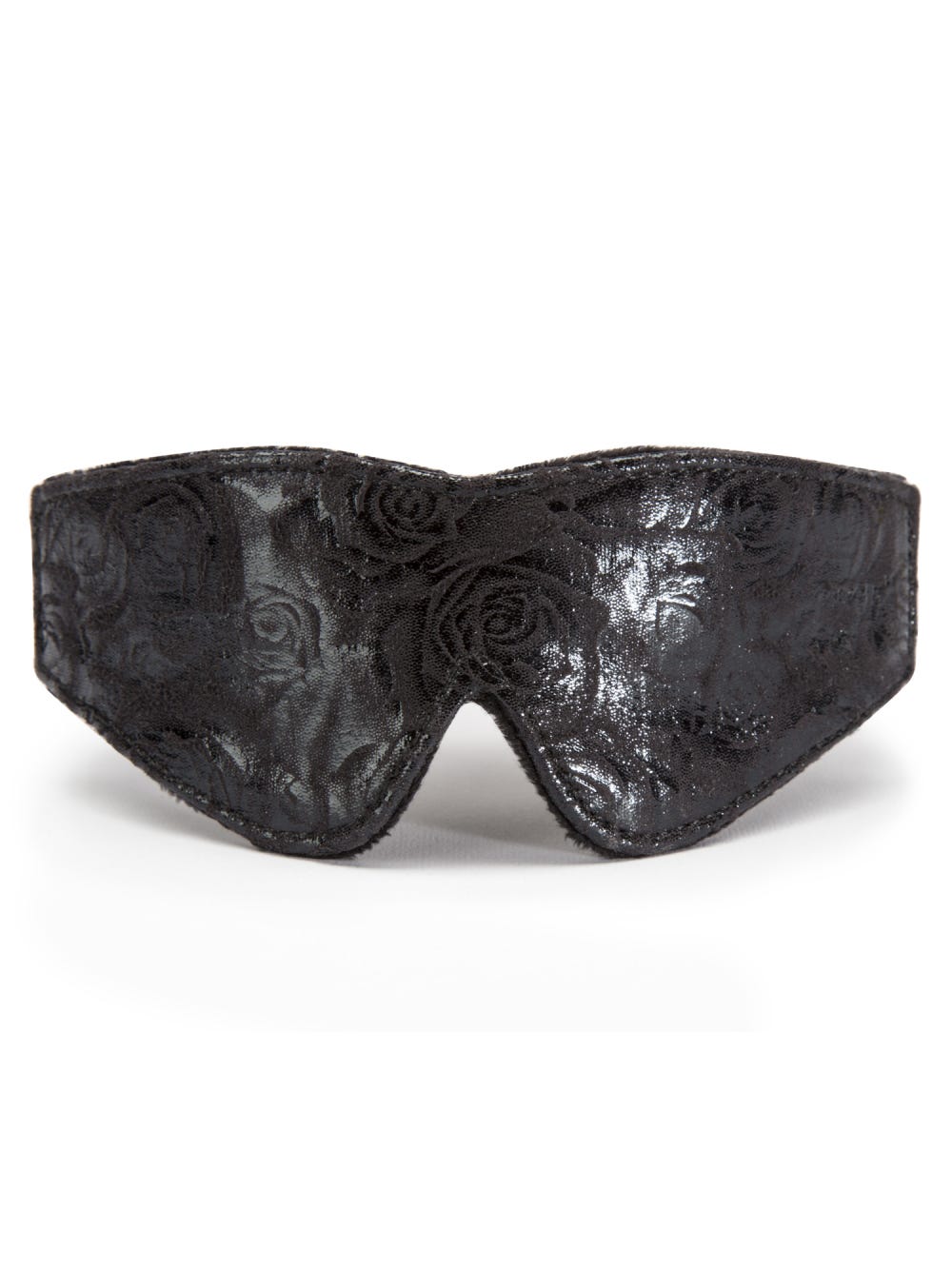 Masque doublé fausse fourrure Black Rose main product photo