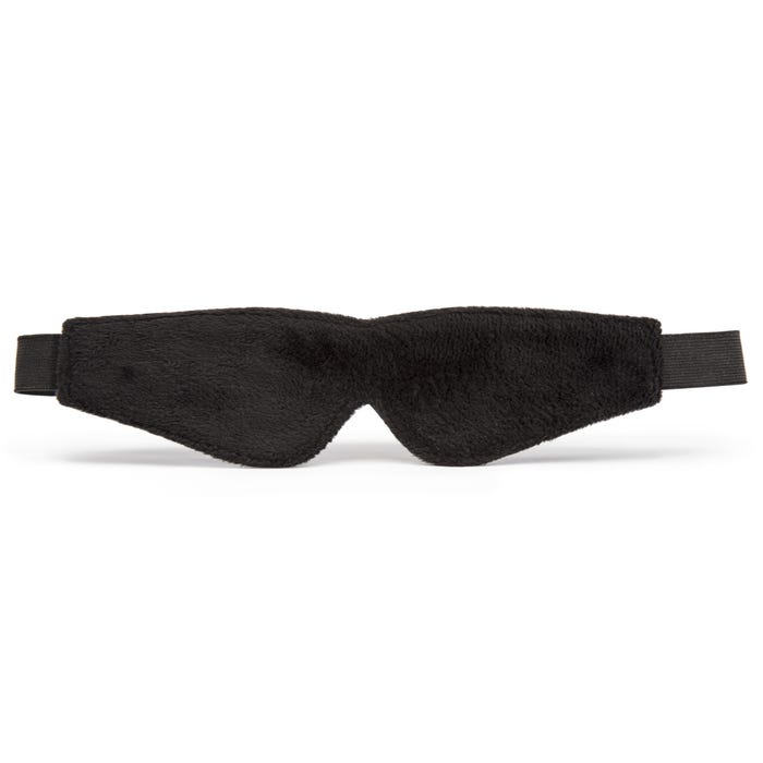 Masque doublé fausse fourrure Black Rose