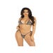 Maillot de bain 2 pièces 81663 strass noir 