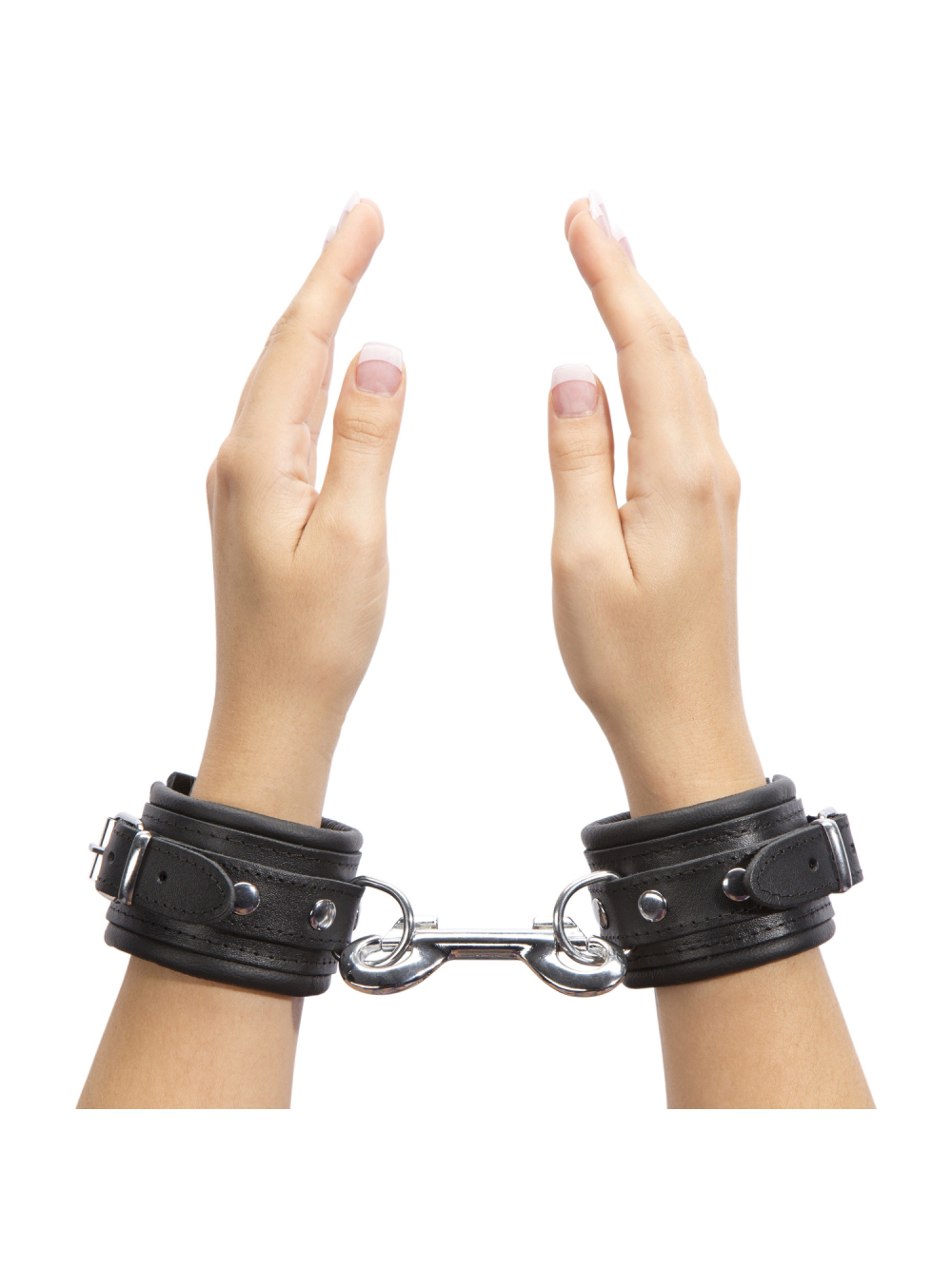 Menottes pour poignets en cuir Deluxe DOMINIX