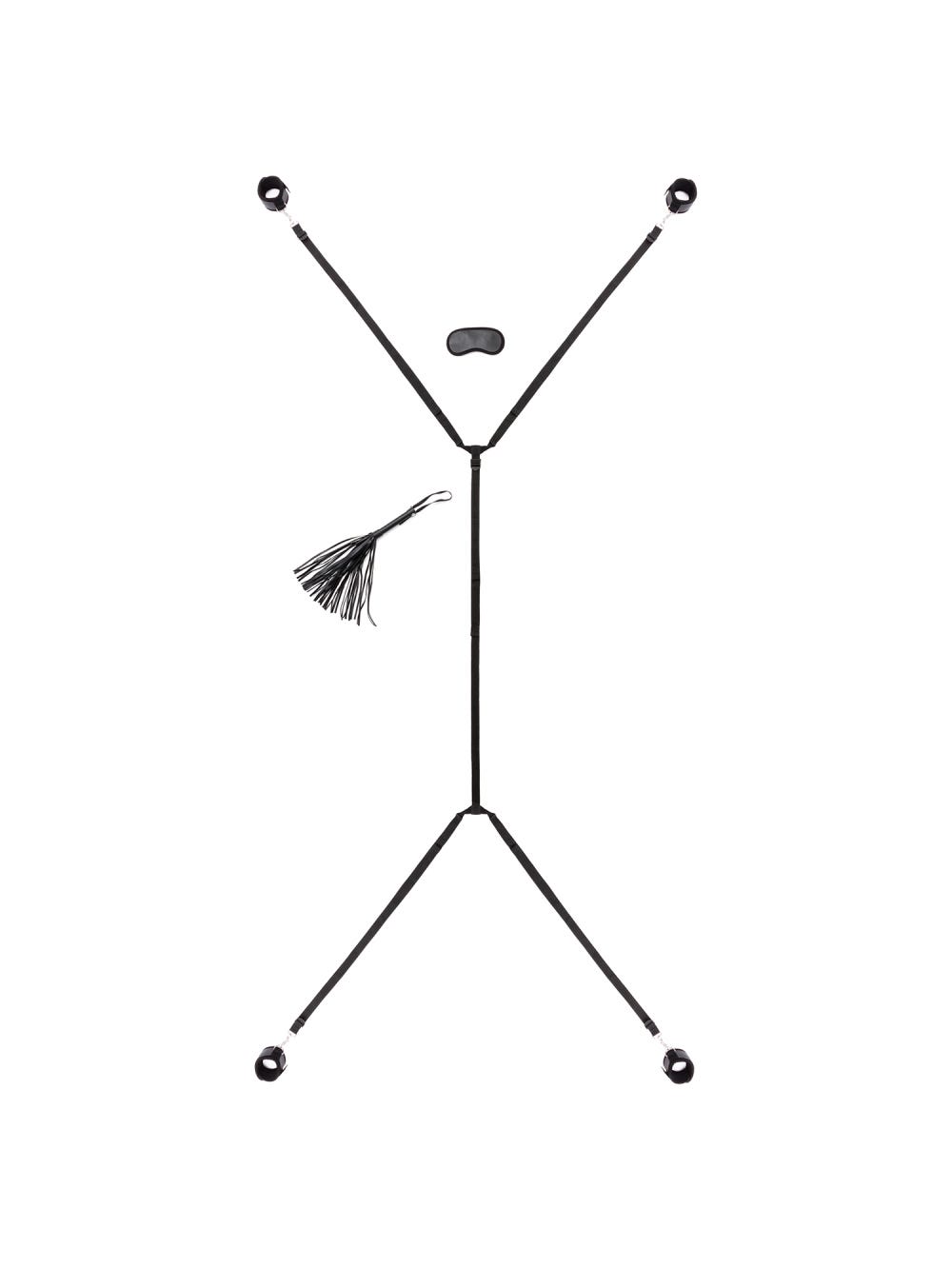 Kit d'attaches de lit Bondage Boutique 5 pièces main product photo